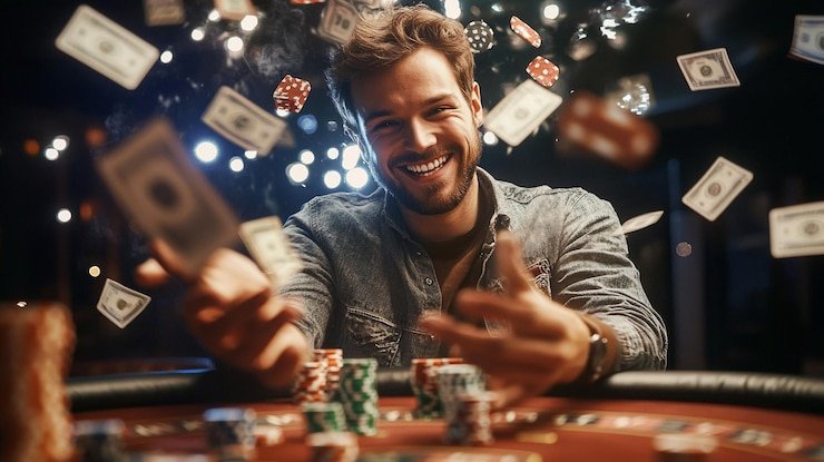 Antarmuka aplikasi mobile tarungtoto menampilkan meja dealer langsung dan sportsbook